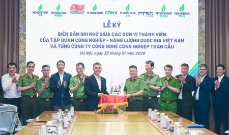 PETROVIETNAM và GTINX mở rộng hợp tác phát triển công nghệ, bảo vệ hạ tầng năng lượng