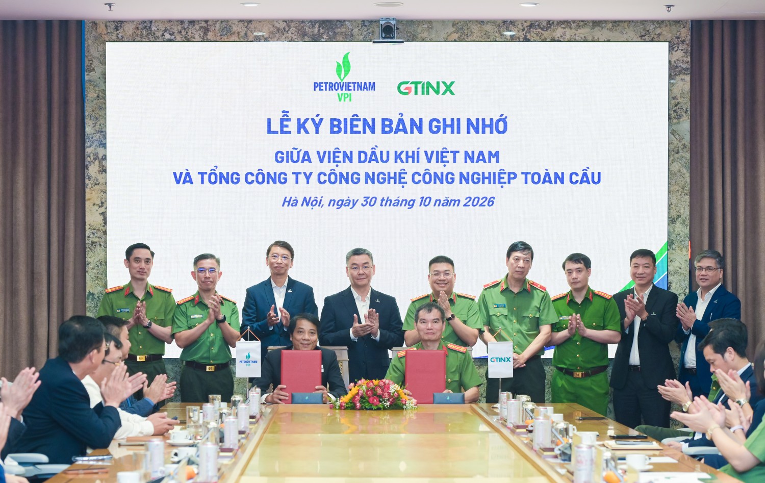VPI và GTINX ký kết biên bản ghi nhớ hợp tác, tăng cường nghiên cứu, phát triển và ứng dụng công nghệ VPI và GTINX ký kết biên bản ghi nhớ hợp tác, tăng cường nghiên cứu, phát triển và ứng dụng công nghệ