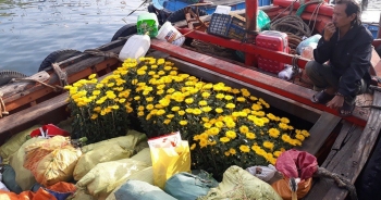 Vượt sóng "chở Tết" ra đảo