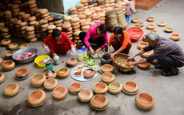 ca kho lang vu dai nhon nhip vao vu tet