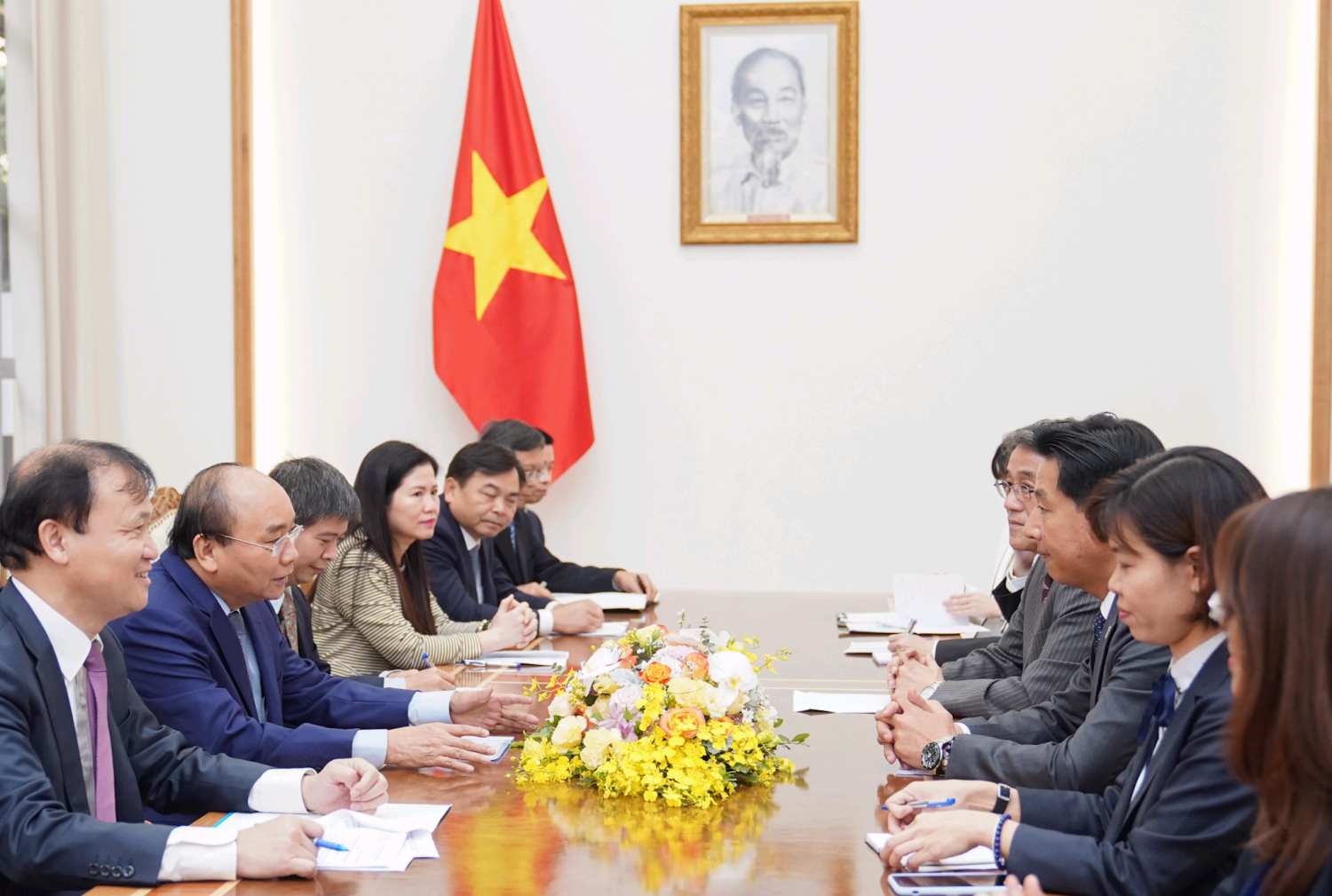 Thủ tướng tiếp doanh nghiệp Nhật Bản