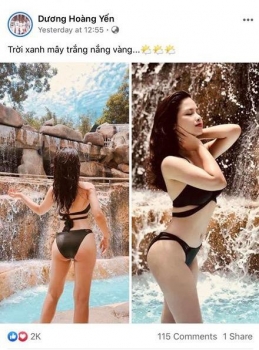 Sao Việt ngày 24/3: Dương Hoàng Yến khoe trọn vòng 3 nảy nở với ảnh bikini