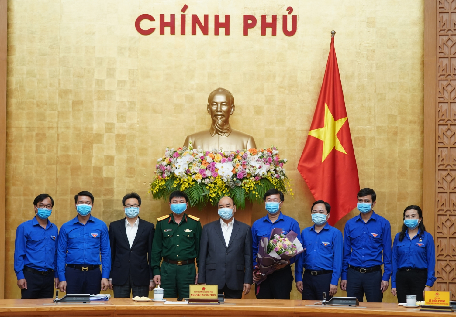 Thủ tướng Chính phủ làm việc với Trung ương Đoàn