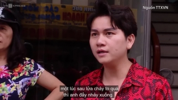 9 người thoát khỏi vụ cháy nhà 5 tầng ở Hà Nội