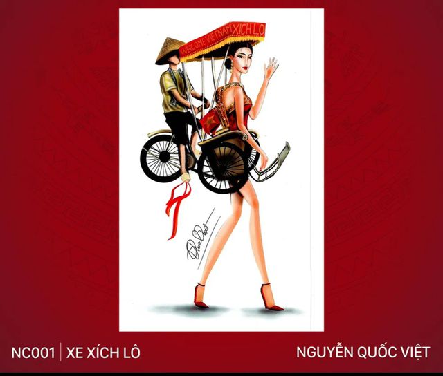 sao viet ngay 235 xich lo choi trau duoc thiet ke cho hoang thuy de mang den miss universe 2019