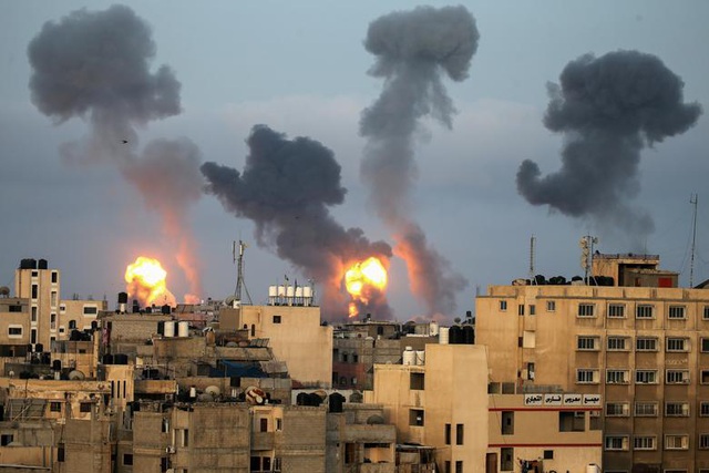 Dải Gaza chìm trong khói lửa, thùng thuốc súng Trung Đông nóng trở lại - 3 Dải Gaza chìm trong khói lửa, thùng thuốc súng Trung Đông nóng trở lại - 3