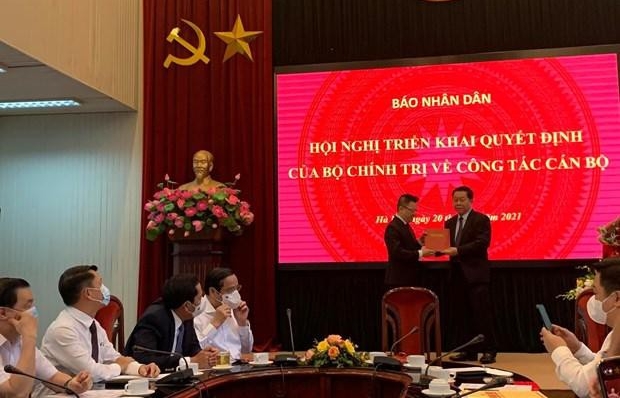 Đồng chí Lê Quốc Minh giữ chức Tổng Biên tập Báo Nhân Dân
