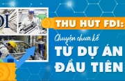 Thu hút FDI: chuyện chưa kể từ dự án đầu tiên