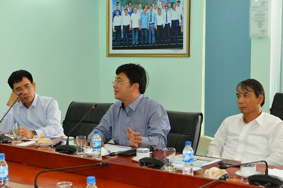 lanh dao tap doan dau khi viet nam pvn lam viec tai bsr