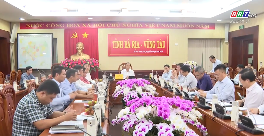 Thường trực UBND tỉnh BR-VT làm việc với Tập Đoàn Dầu khí Quốc gia Việt Nam