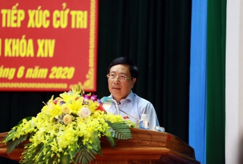 Phó Thủ tướng Phạm Bình Minh tiếp xúc cử tri