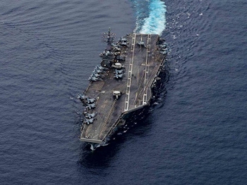 Nhóm tác chiến tàu sân bay Mỹ tiến vào Biển Đông