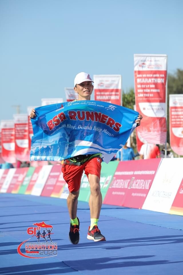 clb viet da bsr tham du giai marathon tien phong 2020