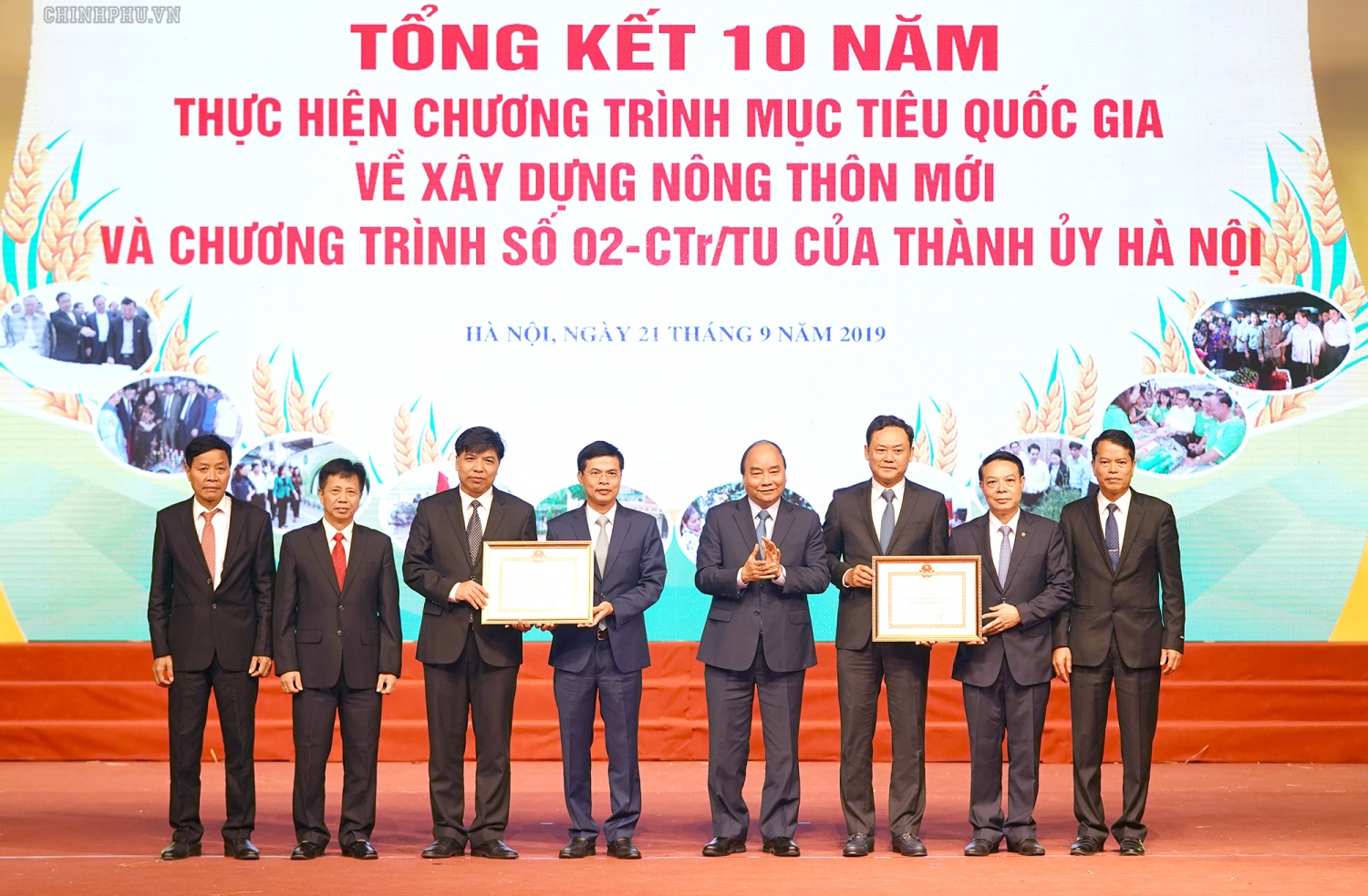 thu tuong du hoi nghi tong ket xay dung nong thon moi tai ha noi