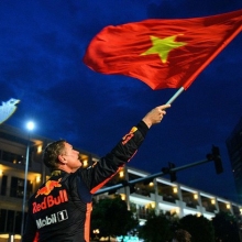 xe dua f1 tram ty xuat hien tai ha noi