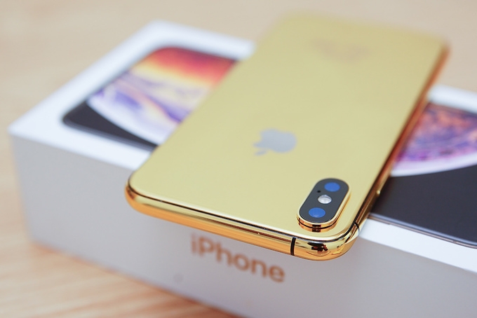 iphone xs phien ban vang 24k xuat hien o viet nam