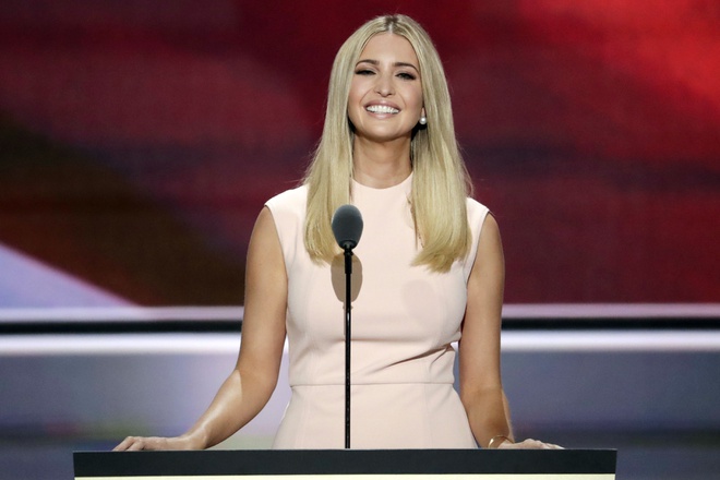 Chuyện về Ivanka Trump được coi là tương lai chính trị của nhà Trump.