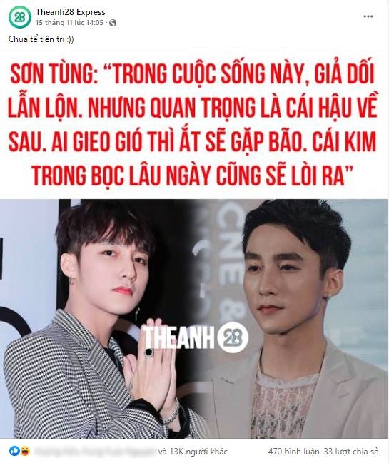 Cập nhật tin tức liên tục, chính xác cùng nhiều thông điệp ý nghĩa qua Fanpage Theanh28 Express