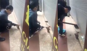 [VIDEO] Cảnh giác với chiêu độc của tên trộm "cạy cửa cuốn khoắng đồ"