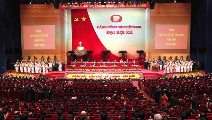 toan canh khai mac dai hoi dang toan quoc lan thu xii