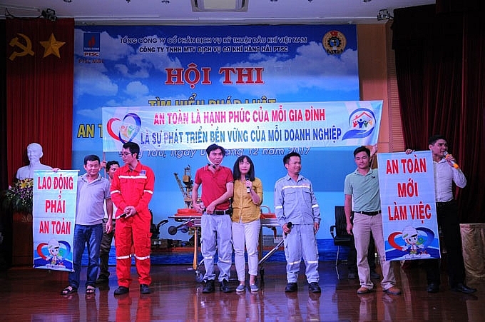 ptsc mc coi trong an toan ve sinh lao dong