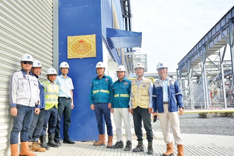Mùa xuân trên công trường NMNĐ Sông Hậu 1