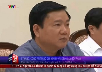 Ông Đinh La Thăng yêu cầu 3 tháng phải kéo giảm tình trạng tội phạm