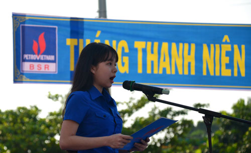 Đoàn thanh niên BSR phát động ra quân tháng thanh niên năm 2015