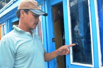 Tàu ngư dân Quảng Nam bị tàu nước ngoài bắn