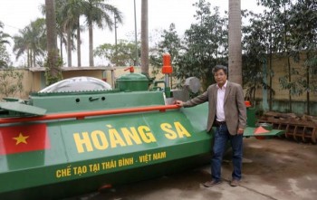 Gặp kỹ sư quê lúa chế tạo  tàu ngầm “gây sóng” dư luận