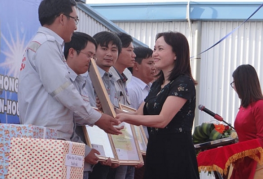 le cong bo 1 trieu gio an toan va tong ket thi dua tai du an nh3npk phu my