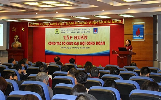 tap huan cong tac to chuc dai hoi cong doan