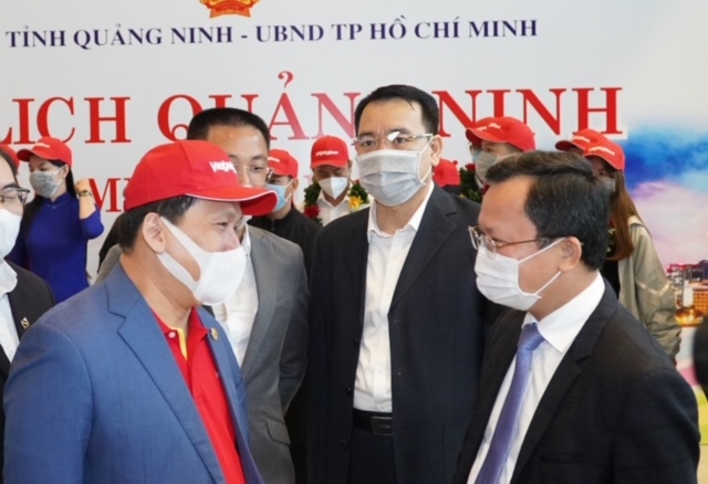 Sân bay Vân Đồn mở cửa trở lại đón chuyến bay Vietjet đầu tiên
