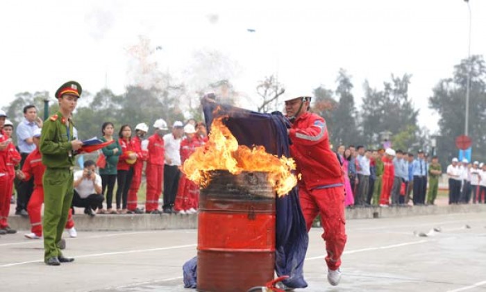 chu dong an toan ve sinh lao dong phong chong chay no