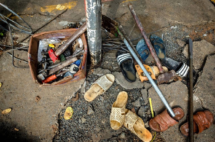 nhung nguoi dam minh sua ong nuoc ngam o sai gon