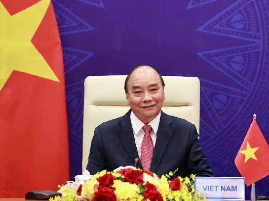 Chủ tịch nước Nguyễn Xuân Phúc tham dự và phát biểu tại Hội nghị thượng đỉnh về Khí hậu