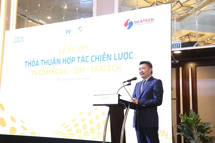 PVcomBank ký kết thỏa thuận hợp tác chiến lược với IBM và SEATECH về chuyển đổi số