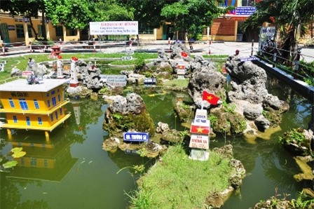 [VIDEO] Sáng tạo mô hình biển đảo ngay trong sân trường