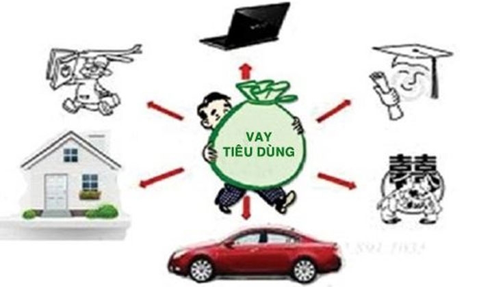 khong vay tien van bi doi no
