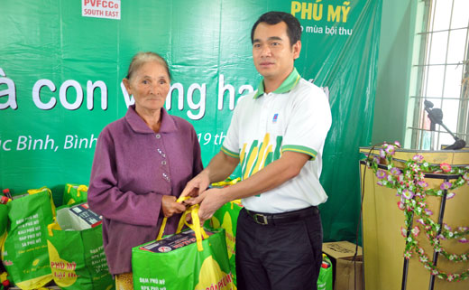 PVFCCo hỗ trợ hơn 1,2 tỷ đồng cứu trợ bà con vùng hạn hán Nam Trung Bộ