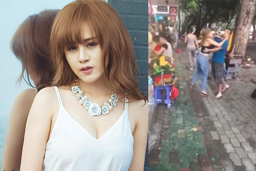 [VIDEO] 9 người đàn ông bị Bà Tưng "cưỡng hôn" trên phố