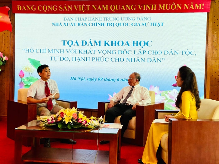 “Hồ Chí Minh với khát vọng độc lập cho dân tộc, tự do, hạnh phúc cho nhân dân”