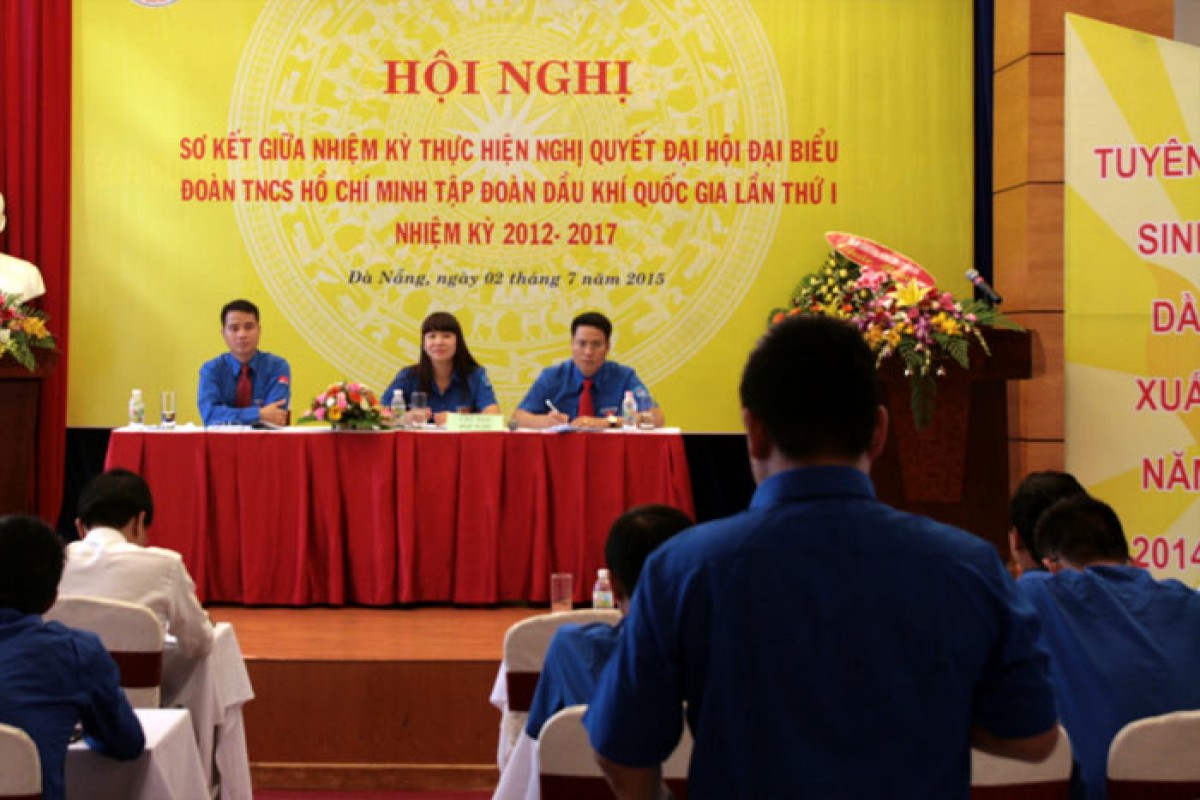 Sơ kết giữa nhiệm kỳ thực hiện nghị quyết ĐHĐB Đoàn Tập đoàn Khóa I, nhiệm kỳ 2012-2017 Sơ kết giữa nhiệm kỳ thực hiện nghị quyết ĐHĐB Đoàn Tập đoàn Khóa I, nhiệm kỳ 2012-2017