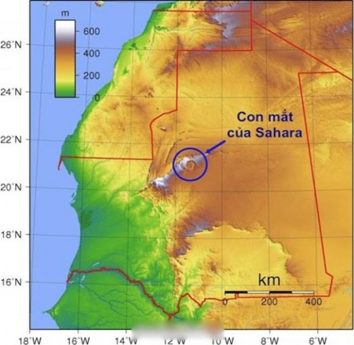 bi an con mat khong lo tren sa mac sahara