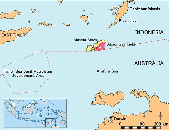 Inpex, Shell chuẩn bị khởi động dự án Abadi LNG ở Indonesia inpex shell chuan bi khoi dong du an abadi lng o indonesia