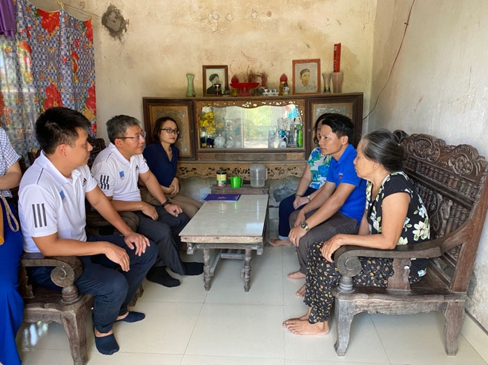 pvndb tri an cac gia dinh thuong binh liet sy