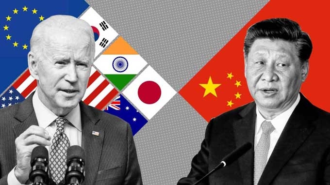 Chiến lược Ấn Độ Dương-Thái Bình Dương dưới thời Tổng thống Biden được giới chuyên gia đánh giá là  Chiến lược Ấn Độ Dương-Thái Bình Dương dưới thời Tổng thống Biden: 'Vòng kim cô' siết chặt Trung Quốc?