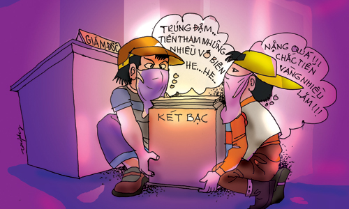 Mất trộm... lòi “quan tham”