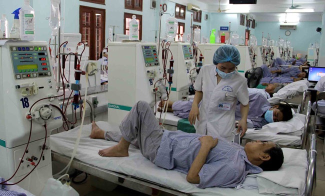 Cẩn trọng nước chạy thận!
