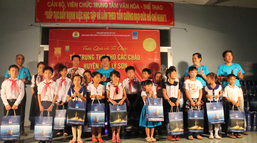 PV Drilling về với Lý Sơn